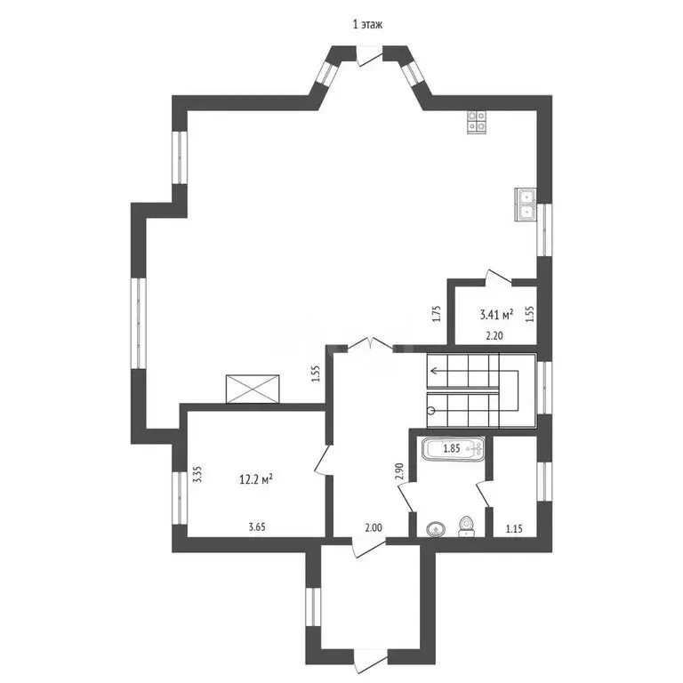 Дом в Красково, СНТ Дружба, 23 (250 м) - Фото 1