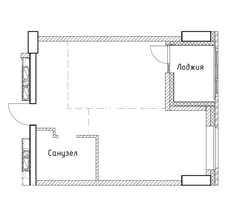 1-к кв. Приморский край, Владивосток ул. Сочинская, 17 (35.7 м) - Фото 1