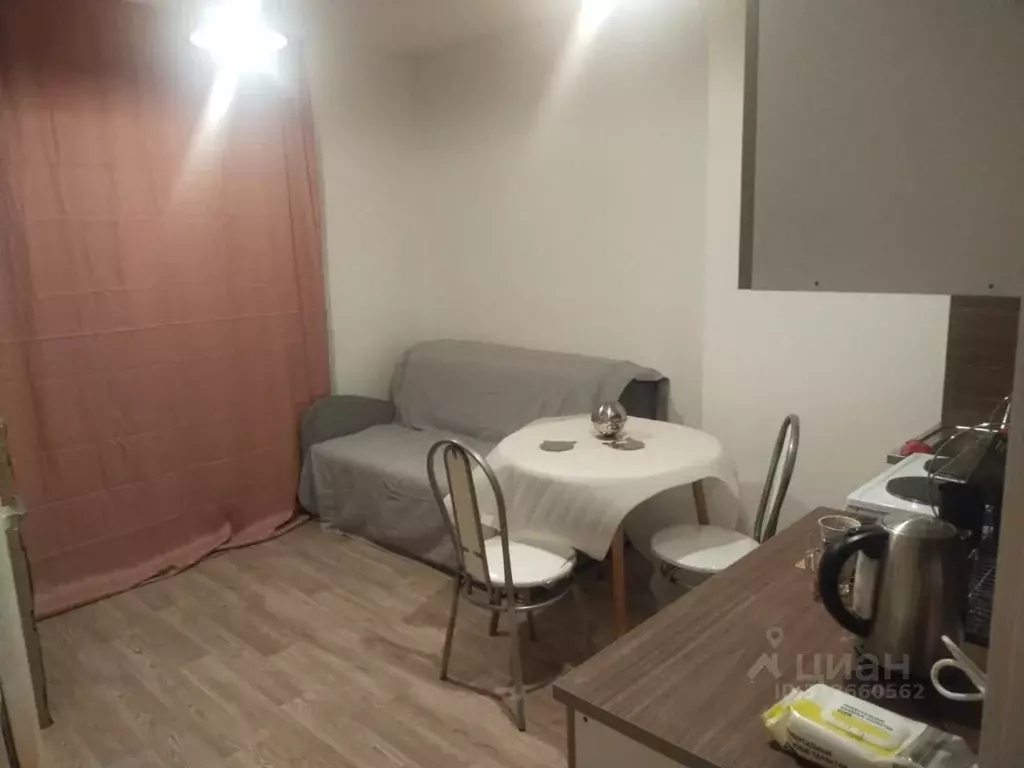 Студия Санкт-Петербург дор. Муринская, 27к2 (19.0 м) - Фото 1