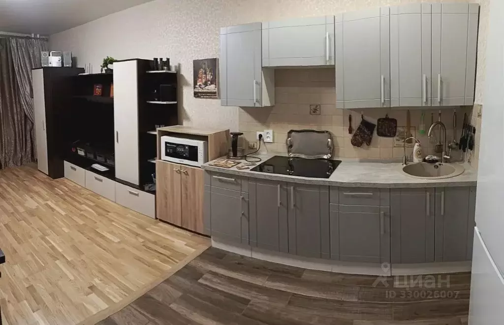 Студия Ленинградская область, Мурино Всеволожский район, бул. ... - Фото 1