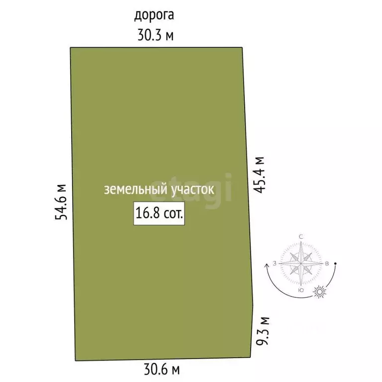 Участок в Ярославская область, Некрасовский муниципальный округ, д. ... - Фото 2