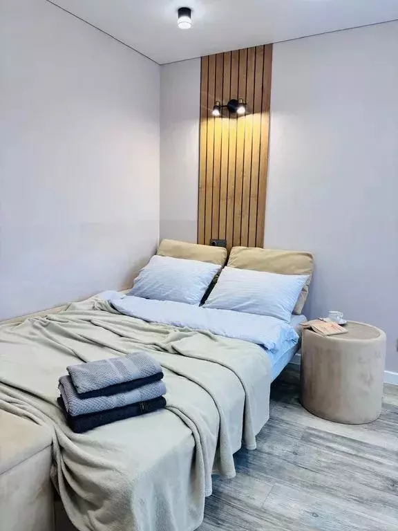 Студия Омская область, Омск Заозерный мкр, ул. Бородина, 44А (25.0 м) - Фото 2