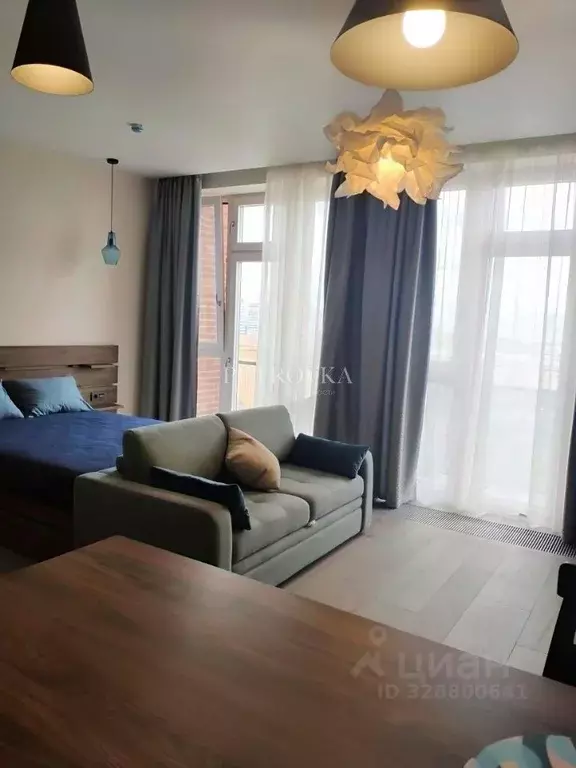 Студия Москва ул. Адмирала Макарова, 6Бк1 (32.0 м) - Фото 1