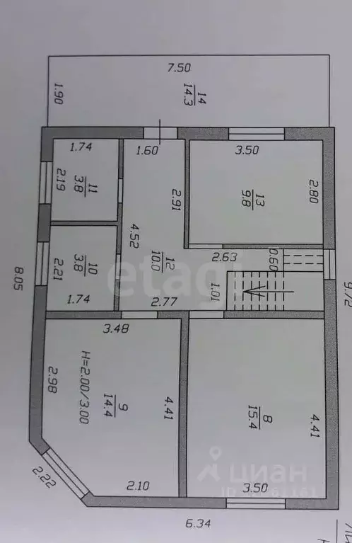 Дом в Краснодарский край, Анапа муниципальный округ, Анапская ст-ца ... - Фото 2