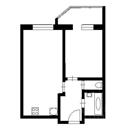 1-к кв. Московская область, Химки ул. Германа Титова, 1 (36.4 м) - Фото 2