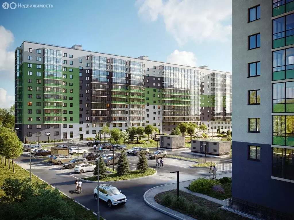 Квартира-студия: Янино-1, жилой комплекс Аквилон Янино (22.55 м) - Фото 1