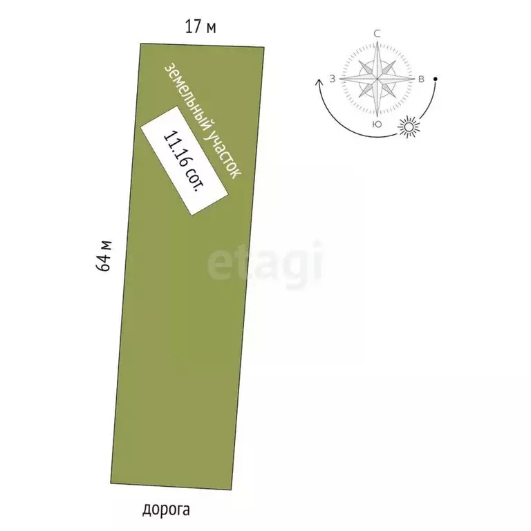 Участок в Ростовская область, Ростов-на-Дону Красная ул. (11.16 сот.) - Фото 2