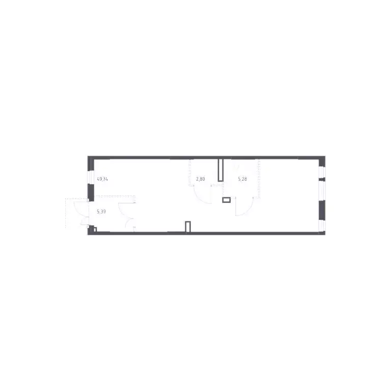 Помещение свободного назначения (63.21 м) - Фото 1