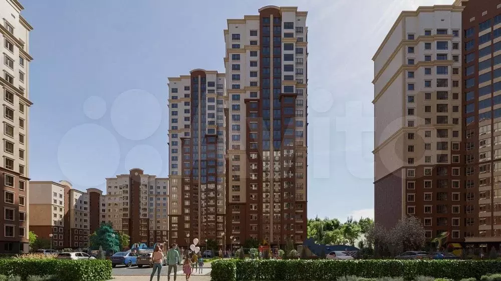 3-к. квартира, 90 м, 18/22 эт. - Фото 1