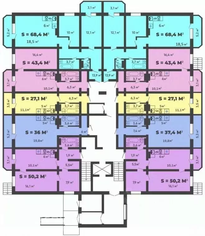 1-к кв. Красноярский край, Минусинск ул. Трегубенко, 65 (37.4 м) - Фото 1