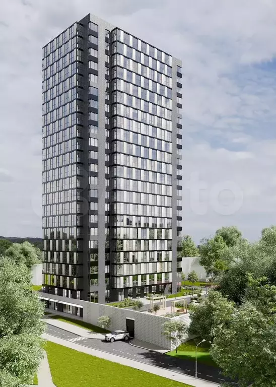 1-к. квартира, 42,6 м, 23/23 эт. - Фото 1