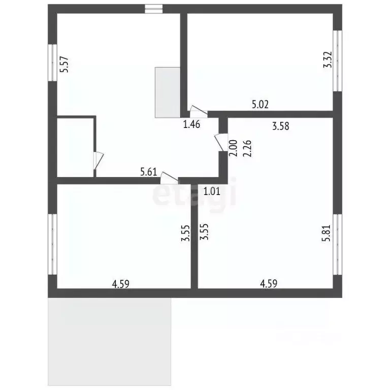 Дом в Ленинградская область, Ломоносовский район, д. Низино, ... - Фото 2