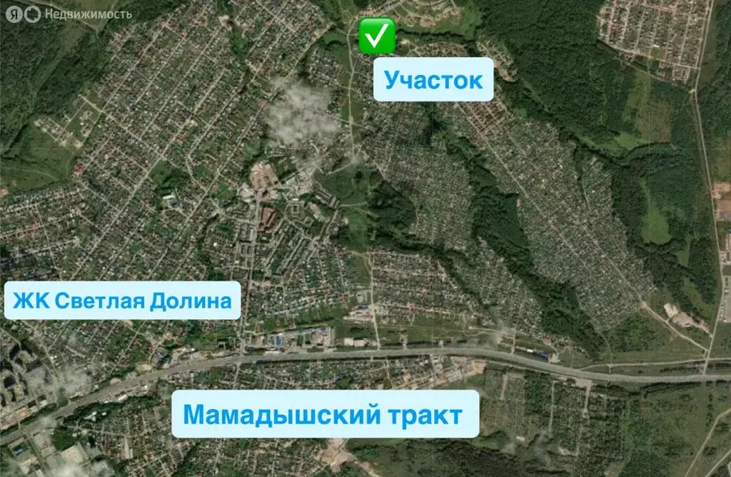 Участок в жилой массив Константиновка, Лесная улица (10.4 м) - Фото 1