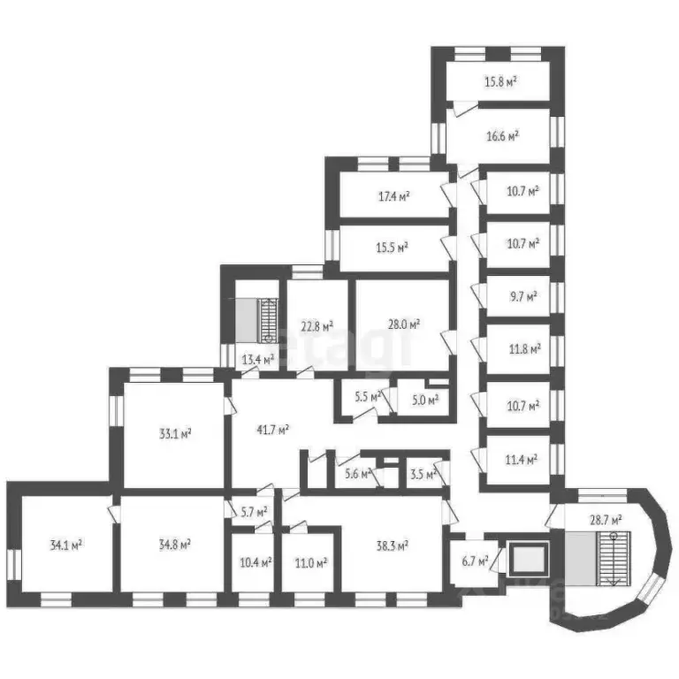 Офис в Кемеровская область, Кемерово Советский просп., 74/1 (1010 м) - Фото 2