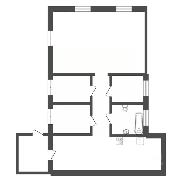 Дом в Тульская область, Тула ул. 3-я Гостеевская, 1Б (56 м) - Фото 2