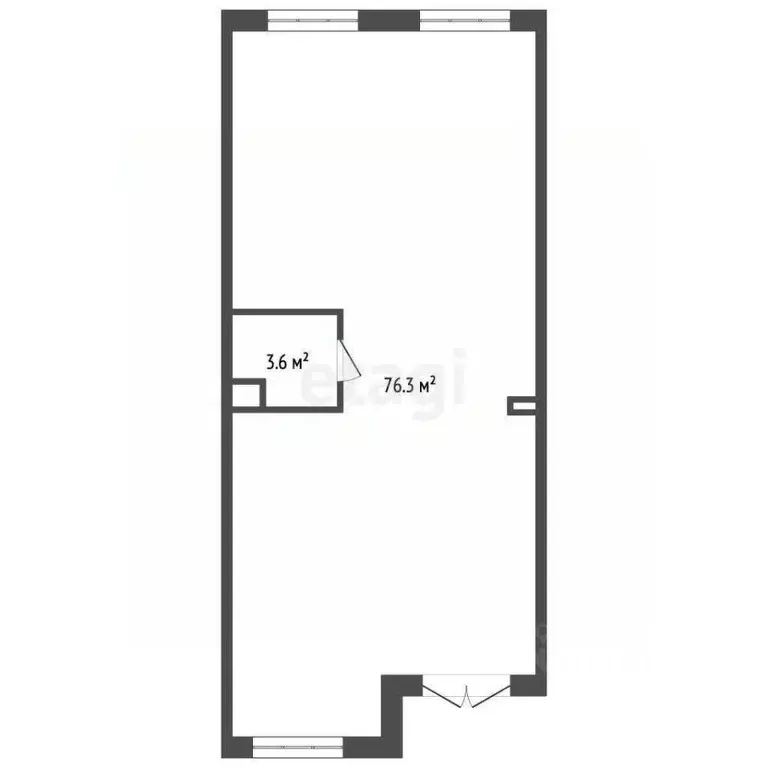 Торговая площадь в Ханты-Мансийский АО, Ханты-Мансийск Самаровская ... - Фото 2