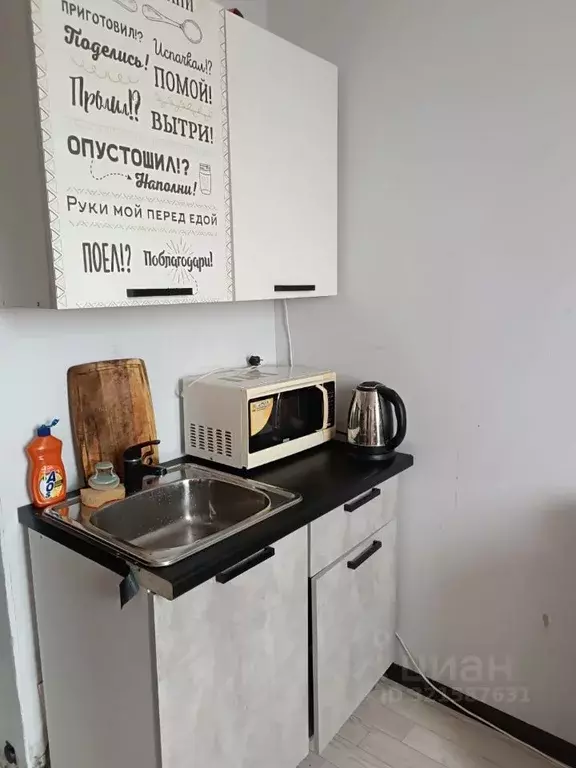 Студия Краснодарский край, Сочи Донская мкр, ул. Гранатная, 8 (18.0 м) - Фото 2