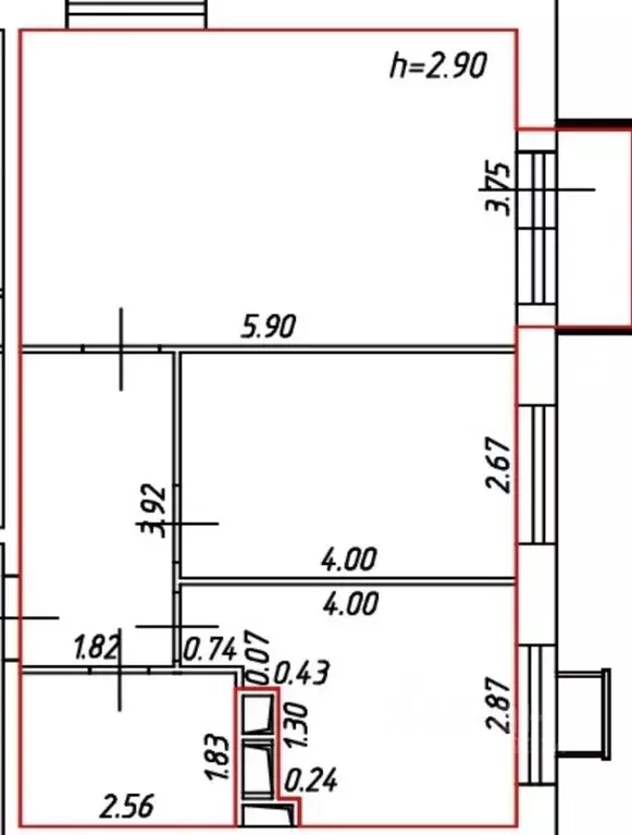 2-к кв. Москва Березовая аллея, 19к2 (54.0 м) - Фото 2