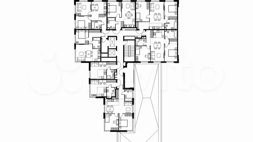 2-к. квартира, 47,1 м, 2/11 эт. - Фото 1