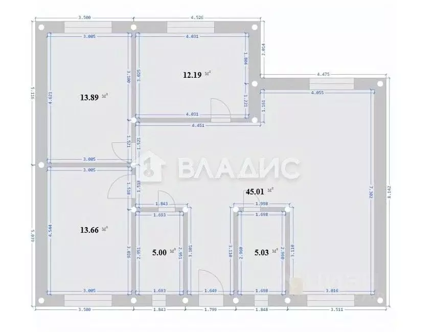 Дом в Пензенская область, с. Бессоновка ул. Сурская, 214 (110 м) - Фото 1
