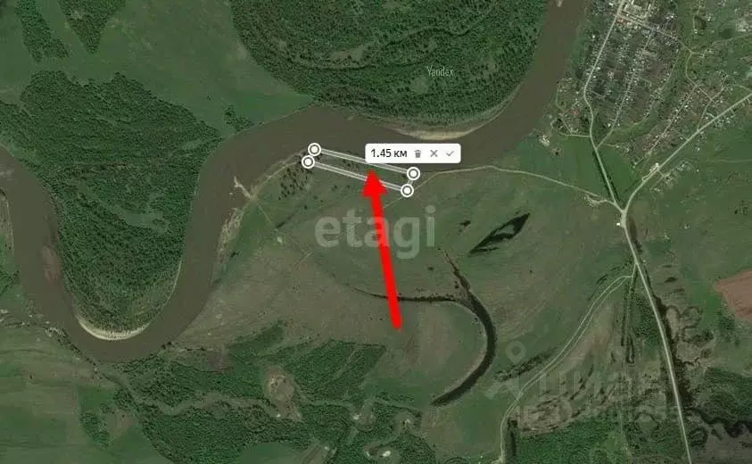 Участок в Башкортостан, Нуримановский район, Красногорский сельсовет, ... - Фото 1