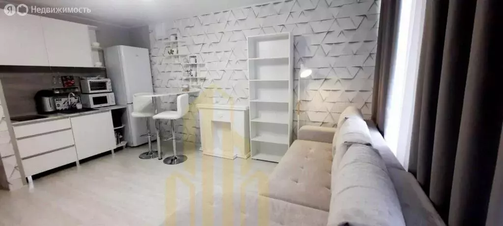 Квартира-студия: село Миловка, Спортивная улица, 3 (27 м) - Фото 0