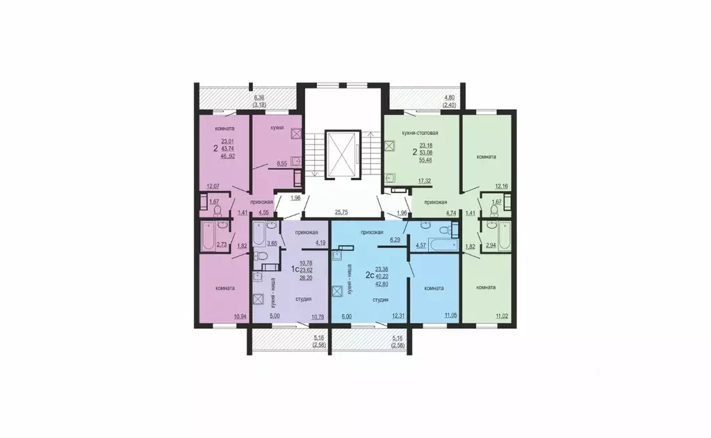2-к кв. Челябинская область, Челябинский городской округ, пос. ... - Фото 2