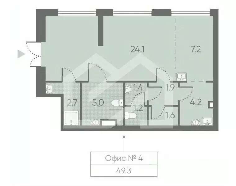 Помещение свободного назначения в Москва Производственная ул., 17 (49 ... - Фото 2