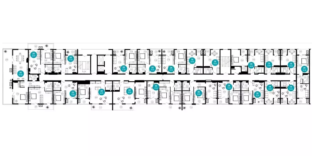 2-к кв. Краснодарский край, Сочи Адлер жилрайон, Курортный Городок ... - Фото 1
