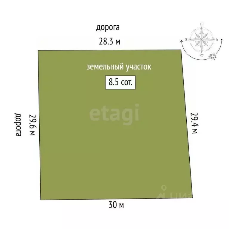 Участок в Ростовская область, Аксайский район, Щепкинское с/пос, пос. ... - Фото 1