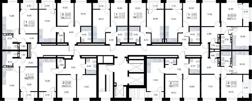 2-к кв. Приморский край, Владивосток ул. Нейбута, 135 (53.1 м) - Фото 1