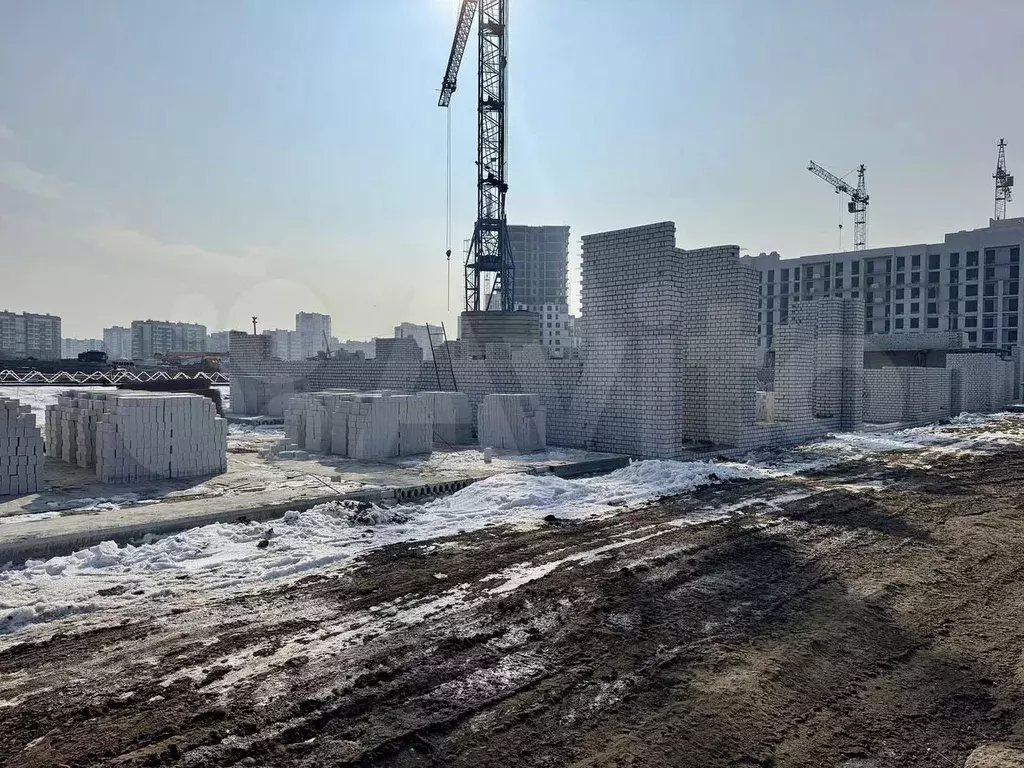 1-к. квартира, 37,3 м, 4/15 эт. - Фото 0