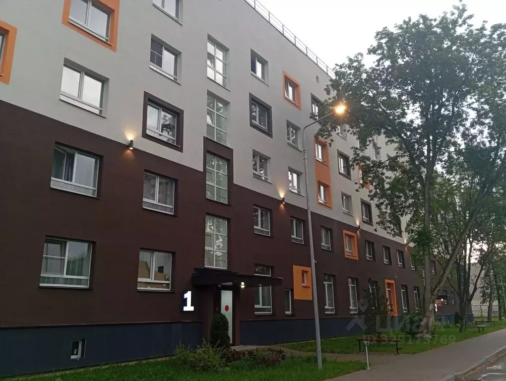 1-к кв. Московская область, Воскресенск ул. Ломоносова, 113 (34.5 м) - Фото 1