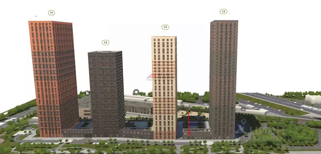 Торговая площадь в Москва Новоостаповская ул., 7к2 (62 м) - Фото 1