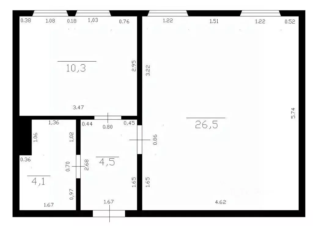 1-к кв. Санкт-Петербург Лиговский просп., 166 (46.0 м) - Фото 1