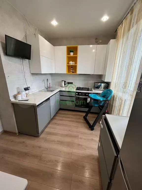 1-к. квартира, 35,9 м, 6/9 эт. - Фото 1