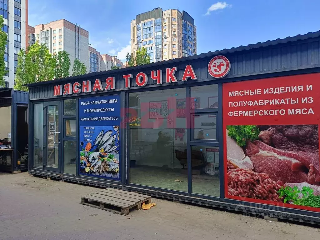 Торговая площадь в Воронежская область, Воронеж ул. Историка ... - Фото 1