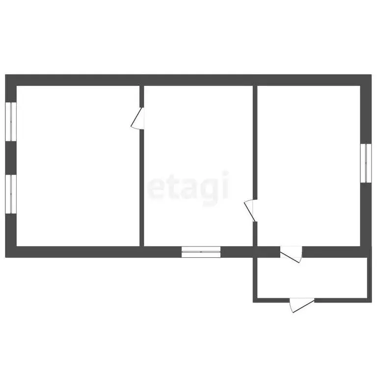 Дом в Саратов, улица имени А.М. Горького (33 м) - Фото 1