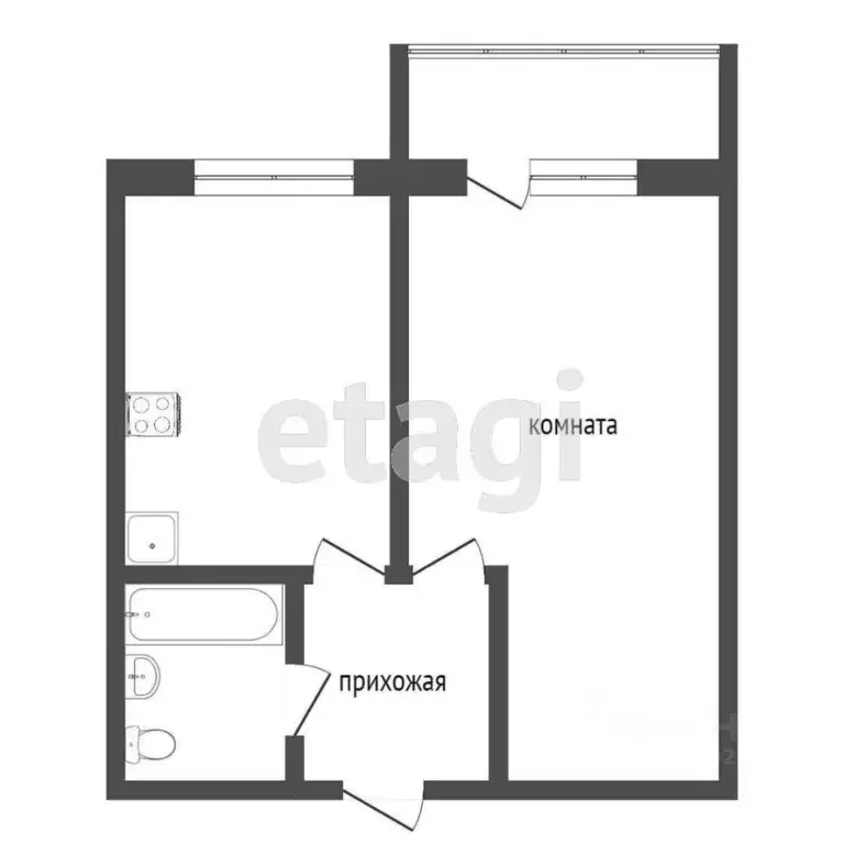 1-к кв. Ярославская область, Ярославский муниципальный округ, д. ... - Фото 2