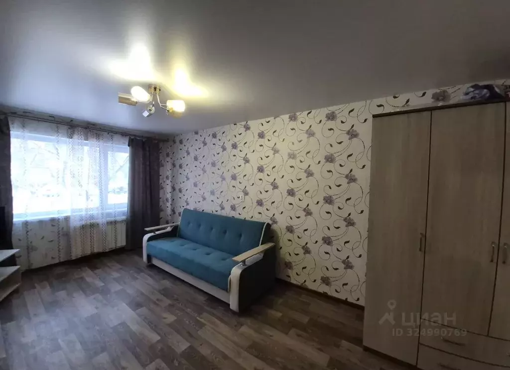 1-к кв. Омская область, Омск ул. Серова, 24Б (34.0 м) - Фото 1