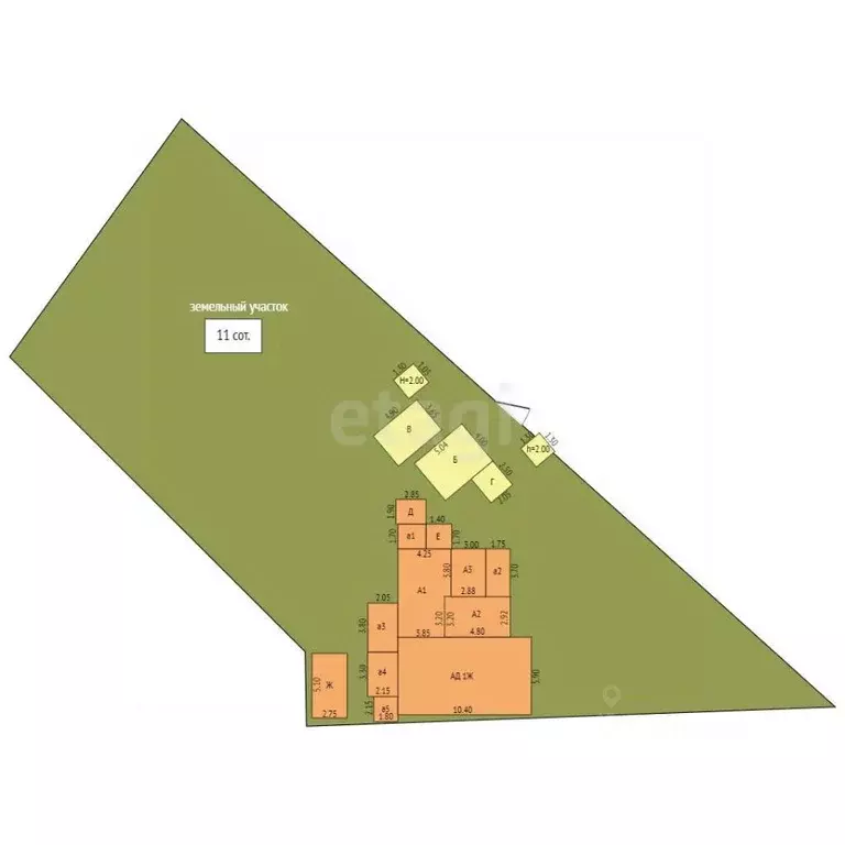 Дом в Саратовская область, Балашов Мельничная ул., 2 (54 м) - Фото 2