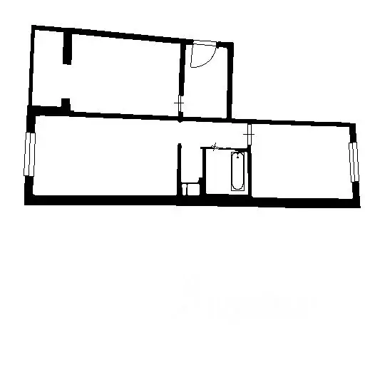 2-к кв. Санкт-Петербург ул. Дыбенко, 6к2 (57.8 м) - Фото 1