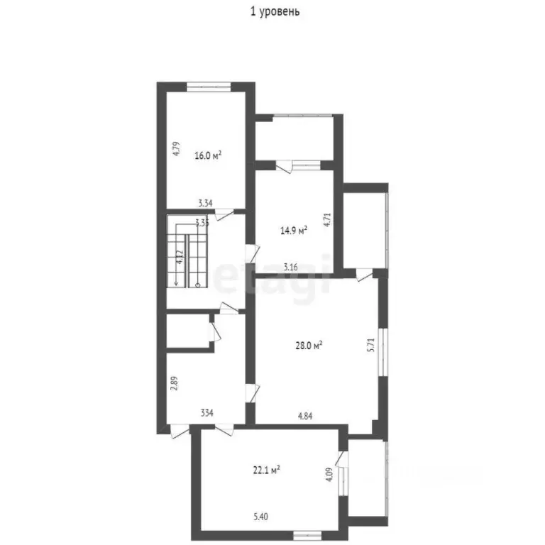 5-к кв. Вологодская область, Вологда ул. Южакова, 15 (183.0 м) - Фото 2