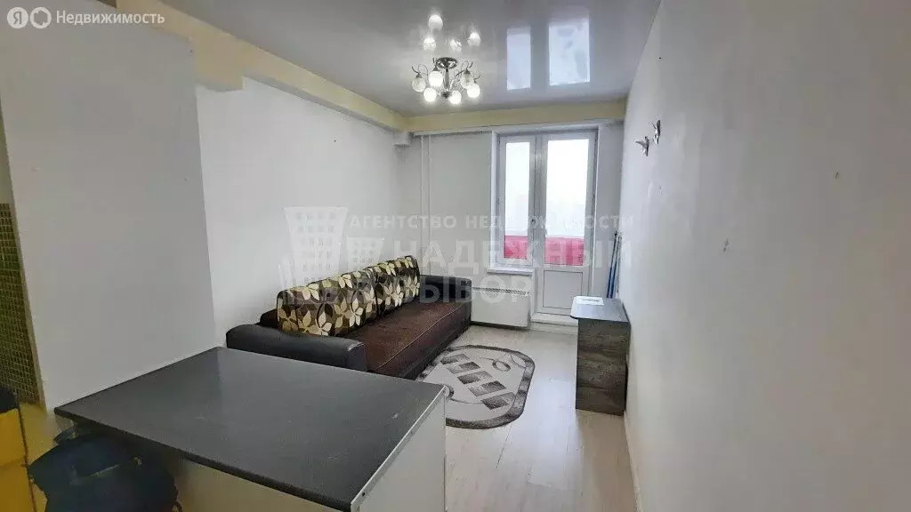 Квартира-студия: Тюмень, Заречный проезд, 37к1 (19 м) - Фото 1