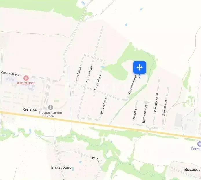 Участок в Ивановская область, Шуйский район, с. Китово пер. Спортивный ... - Фото 1