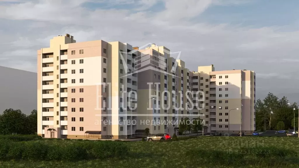 2-к кв. Калужская область, Калуга проезд 3-й Академический, 6 (62.78 ... - Фото 1