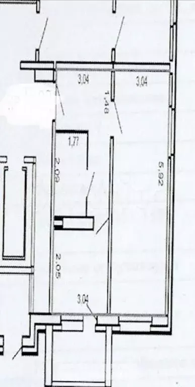 1-к. квартира, 34,9 м, 1/9 эт. - Фото 0