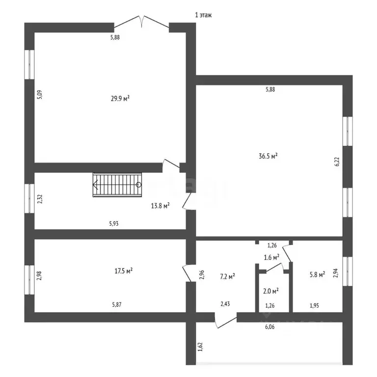 Дом в Амурская область, Благовещенский район, с. Игнатьево 19 (210 м) - Фото 2