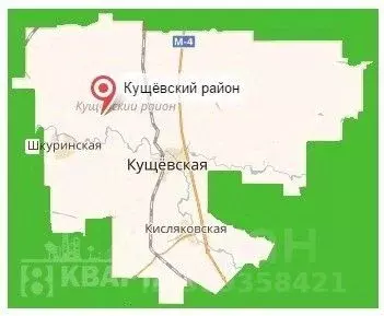 Участок в Краснодарский край, Кущевский район, с. Ильинское ул. ... - Фото 2