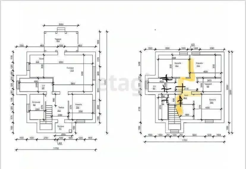Дом в Калининградская область, Полесск пос. Загородный,  (167 м) - Фото 2